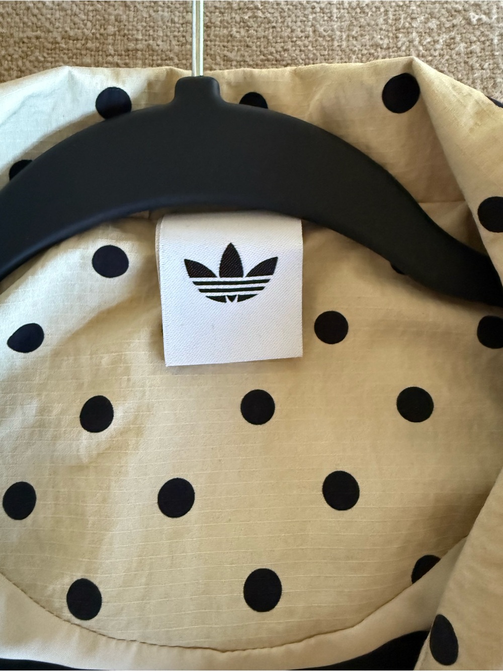 adidas Originals x ASOS polka dot jacket in stone - Picture 6 of 9